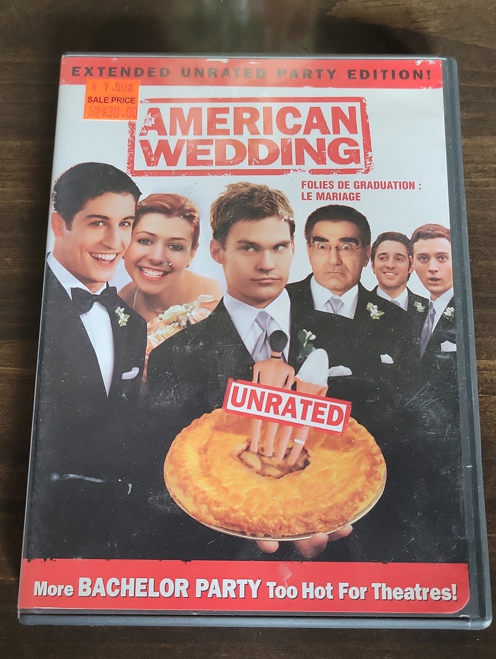 American Wedding (Unrated) - Black DVD Case